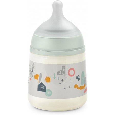 SUAVINEX BIBERON SXPRO TETINA DE SILICONA ANTI COLICO FLUJO S +0 MESES 150 ML