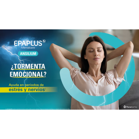 EPAPLUS PACK AHORRO DUPLO ANSILIUM ESTRES Y NERVIOS 2 X 30 CAPSULAS