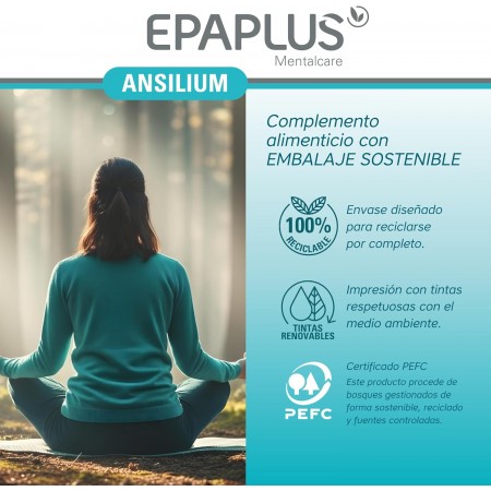 EPAPLUS PACK AHORRO DUPLO ANSILIUM ESTRES Y NERVIOS 2 X 30 CAPSULAS