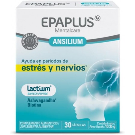 EPAPLUS PACK AHORRO DUPLO ANSILIUM ESTRES Y NERVIOS 2 X 30 CAPSULAS