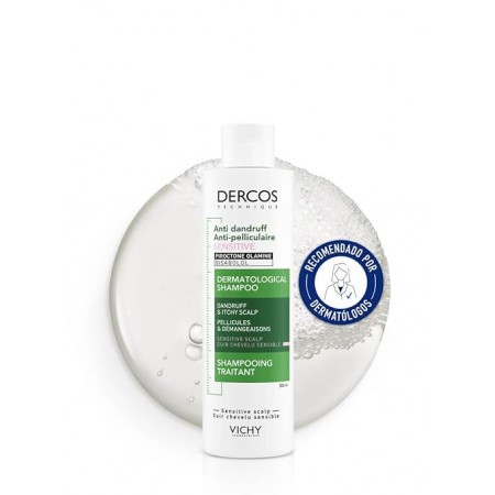 DERCOS CHAMPU ANTICASPA SENSIBLE SIN SULFATOS 200 ML