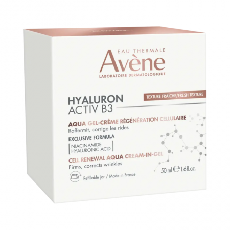 AVENE PACK HYALURON ACTIV B3 AQUA GEL CREMA 50ML + REGALO 2 MINITALLA