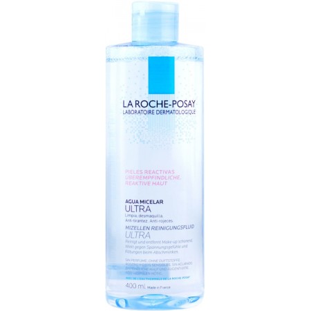 LA ROCHE POSAY TOLERIANE AGUA MICELAR PIEL REACTIVA Y SENSIBLE 400 ML