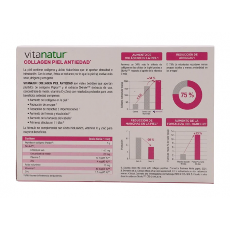 VITANATUR PACK COLLAGEN ANTIAGING PACK 20 VIALES + 5 GRATIS