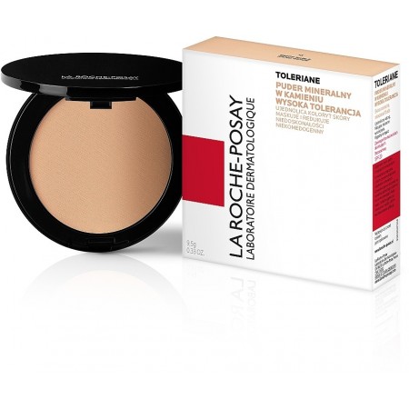 Presentación en estuche compacto y caja oficial de La Roche-Posay Toleriane Teint Mineral Tono 11 Beige Claro