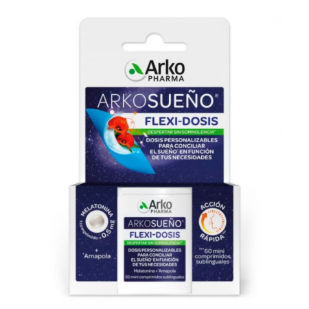 ARKOSUEÑO FLEXI-DOSIS 60 COMPRIMIDOS SUBLINGUALES