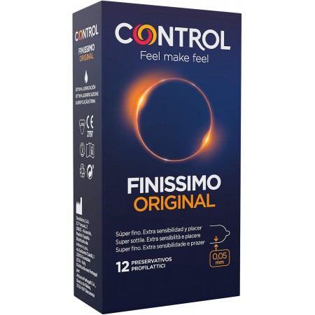 CONTROL FINISSIMO ORIGINAL DUPLO 2ªUD 50% 12 + 12 PRESERVATIVOS