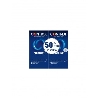 CONTROL NATURE DUPLO PACK 2ªUD 50% 12+12 PRESERVATIVOS
