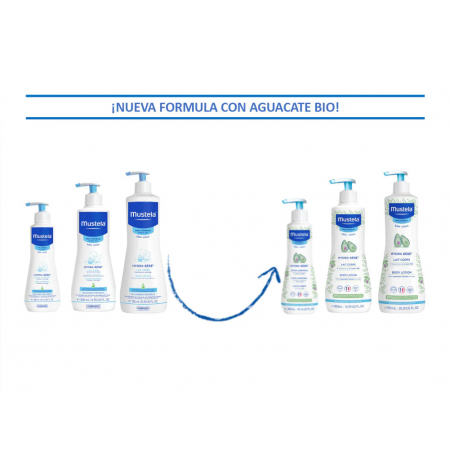 MUSTELA HYDRA BEBE LECHE CORPORAL 750 ML