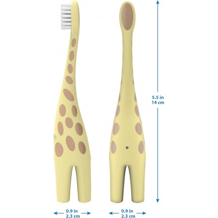 DR BROWN´S CEPILLO DIENTES INFANTIL BEBE DE JIRAFA 0-3 AÑOS