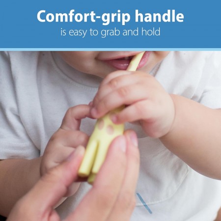 DR BROWN´S CEPILLO DIENTES INFANTIL BEBE DE JIRAFA 0-3 AÑOS