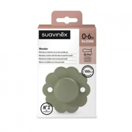 SUAVINEX CHUPETE SILICONA FISIOLOGICO WONDER SX PRO SOFT 0 - 6 MESES