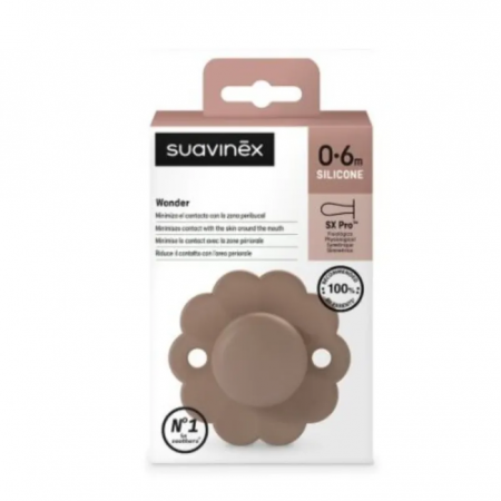 SUAVINEX CHUPETE SILICONA FISIOLOGICO WONDER SX PRO SOFT 0 - 6 MESES