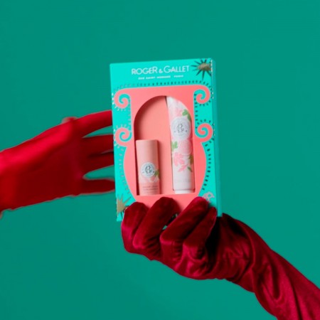 ROGER & GALLET SET FDF BALSAMO LABIAL 100G + CREMA MANOS 30ML