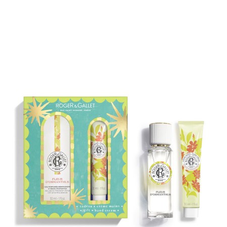 ROGER & GALLET SET FLEUR D´OSMANTHUS 30ML + CREMA MANOS 30ML
