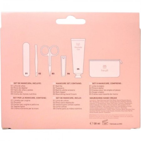 BETER PLAISIRS COLLECTION SET DE MANICURA 5 PIEZAS + NECESER DE REGALO