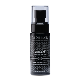 PAPILLON FOR MEN ANTI-AGE PLUS CREMA HIDRATANTE Y REAFIRMANTE 50ML