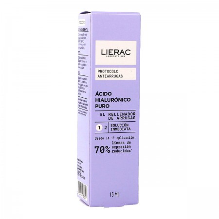 LIERAC PROTOCOLO ANTIARRUGAS ACIDO HIALURONICO PURO 15ML