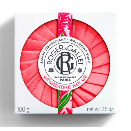 ROGER & GALLET JABON PASTILLA PERFUMADO GINGEMBRE ROUGE 100 G