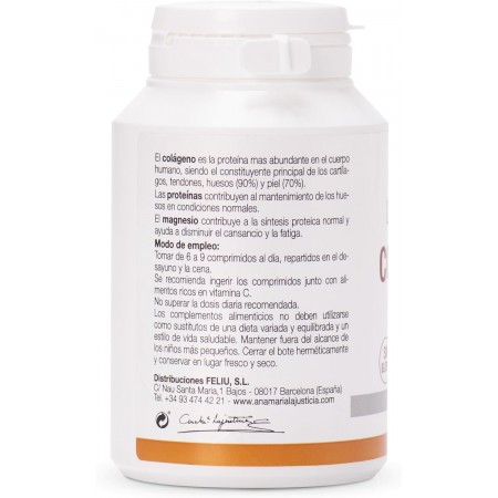 ANA MARIA LA JUSTICIA COLAGENO Y MAGNESIO 180 COMPRIMIDOS