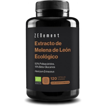 ZENEMENT EXTRACTO DE MELENA DE LEON ECOLOGICO 120 CAPSULAS VEGANAS