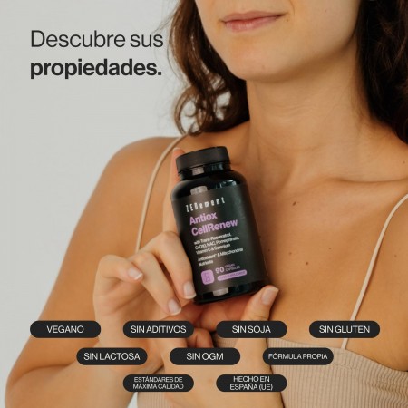 ZENEMENT ANTIOX CELLRENEW ANTIOXIDANTES 90 CAPSULAS VEGANAS