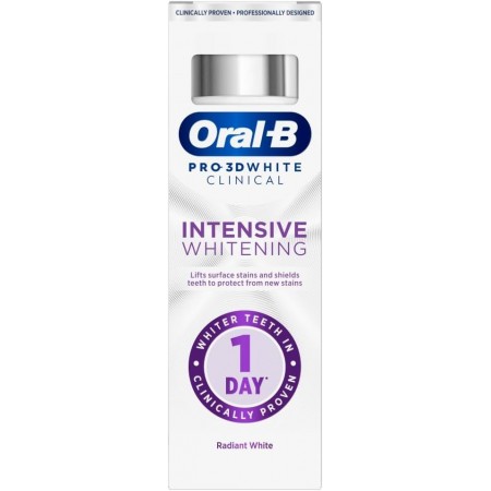 ORAL-B PRO-3D WHITE CLINICAL BLANQUEAMIENTO INTENSIVO PASTA DENTAL 75 ML