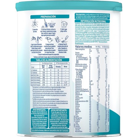 NAN OPTIPRO 1 LECHE EN POLVO 800 G