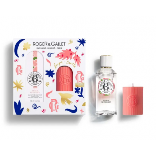 ROGER & GALLET COFRE AGUA PERFUMADA FLEUR DE FIGUIER 100ML + REGALO VELA