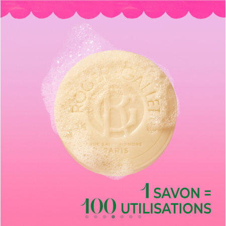 ROGER & GALLET JABON PERFUMADO ROSE PASTILLA 100 G