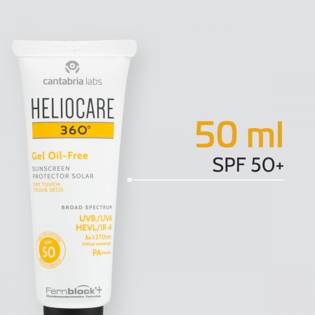 HELIOCARE 360º SPF 50+ FLUIDO GEL OIL FREE PROTECT 50 ML