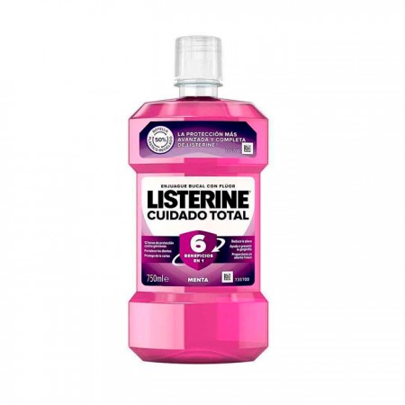 LISTERINE CUIDADO TOTAL +50% GRATIS ENJUAGUE BUCAL 750 ML