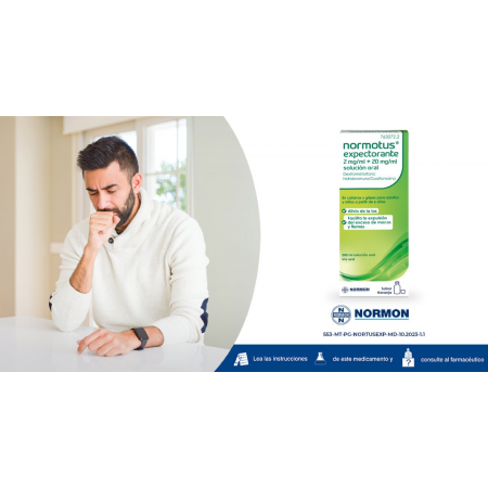 NORMOTUS EXPECTORANTE 2 MG/ML + 20 MG/ML SOLUCION ORAL 200 ML
