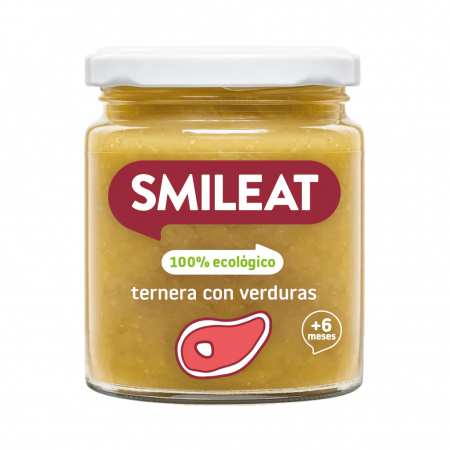 SMILEAT SABOR TERNERA CON VERDURAS POTITO ECOLOGICO 230G