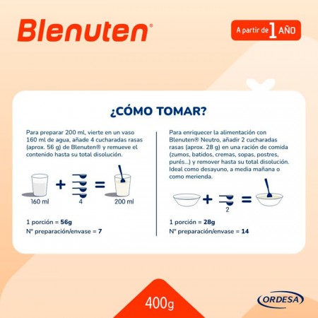 BLENUTEN NEUTRO 400 G