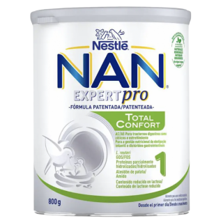 NAN EXPERT PRO CONFORT 1 TOTAL LECHE EN POLVO 800 GRAMOS