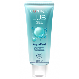 CONTROL LUB GEL AQUAFEEL LUBRICANTE CON ACIDO HIALURONICO 80 ML