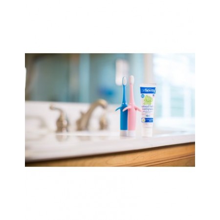 DR BROWN PASTA DENTAL NATURAL INFANTIL BEBE SABOR MANZANA Y PERA 40 G