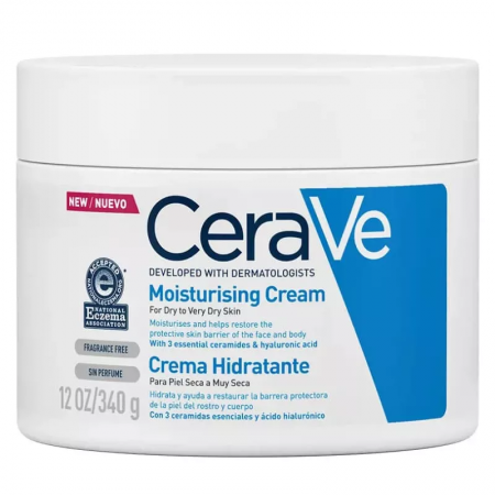 CERAVE DUPLO 2ªUD 50% CREMA HIDRATANTE PIEL MUY SECA 2 X 340 G