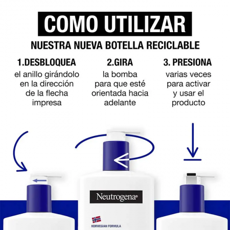 NEUTROGENA HIDRATACION PROFUNDA LOCION CORPORAL PIEL SECA 400 ML