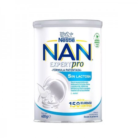 NAN EXPERT PRO SIN LACTOSA 400 G BOTE (ANTIGUA AL-110)