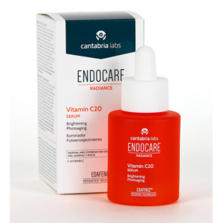 ENDOCARE RADIANCE VITAMIN C20 SERUM ILUMINADOR 30 ML