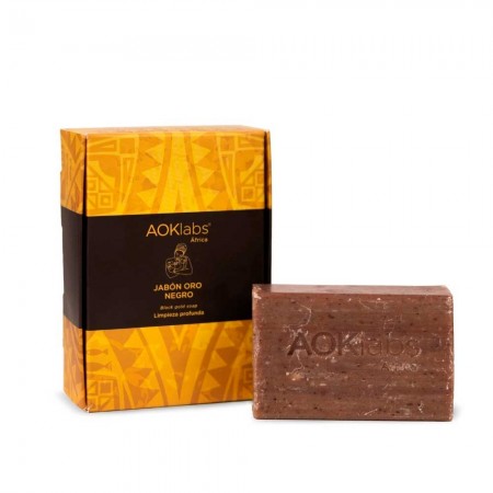 AOK LABS PACK DE RUTINA INICIATE: JABON DE ORO NEGRO 100G + MANTEKA KARITÉ ORO AFRICANO 50 ML