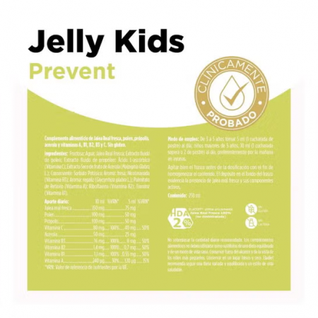 JELLY KIDS PREVENT SABOR A FRESA SOLUCION ORAL 250 ML