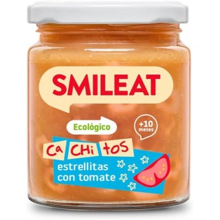 SMILEAT TARRITO CACHITOS ESTRELLITAS CON TOMATE 230G
