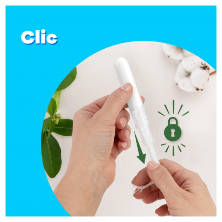 TAMPAX COMPAK COTTON PROTECTION 100% ALGODON SUPER 14 TAMPONES