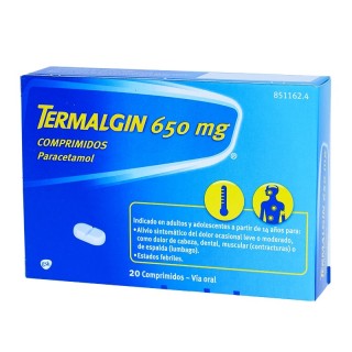 TERMALGIN 650 MG 20 COMPRIMIDOS