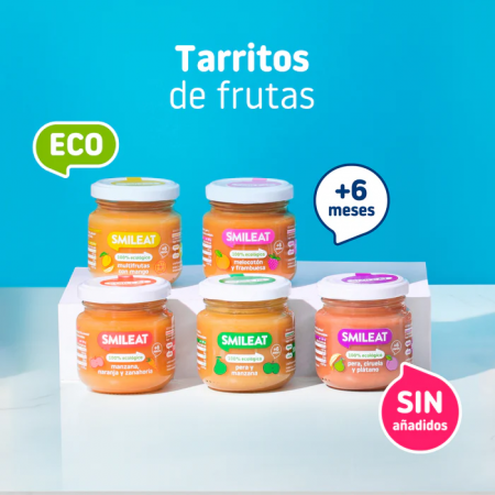SMILEAT ECO TARRITO DE MULTIFRUTAS CON MANGO 130G