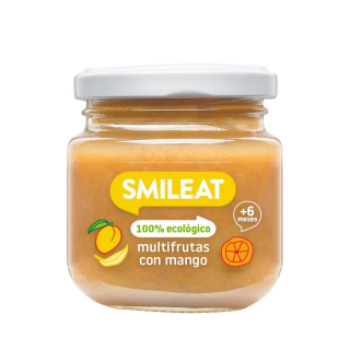SMILEAT ECO TARRITO DE MULTIFRUTAS CON MANGO 130G