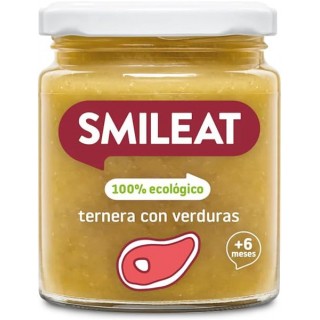 SMILEAT ECO POTITO TARRO DE TERNERA CON VERDURAS 230G